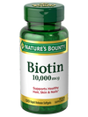 USA Nature's Bounty Biotin 10,000mcg 120 Caps