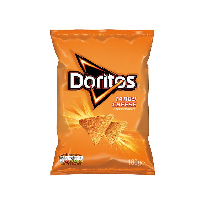 Doritos Tangy Cheese Sharing Tortilla Chips Crisps 180g Medical Mart