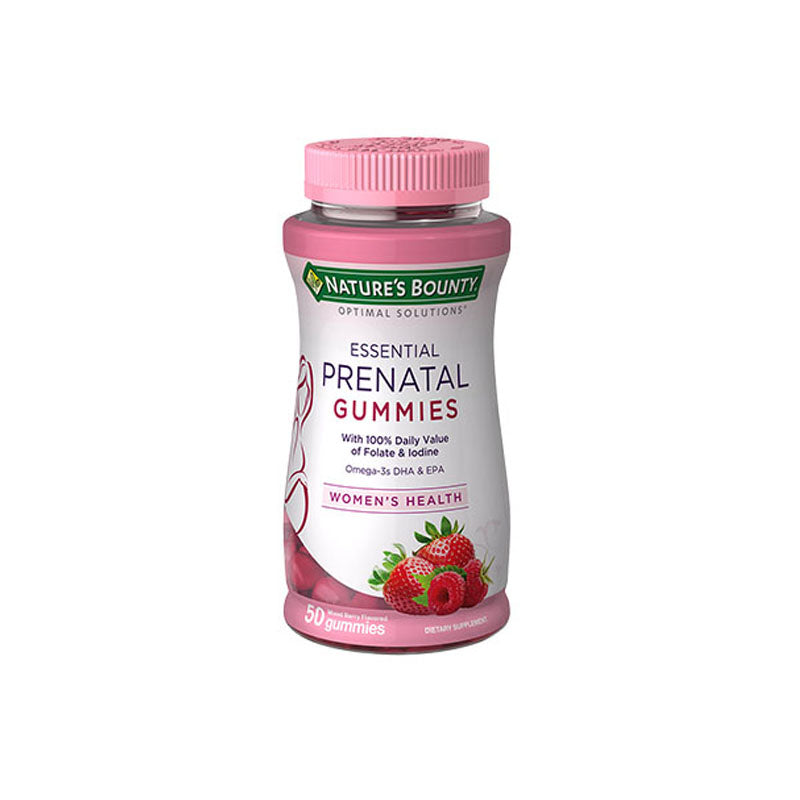 Essential Prenatal Gummies Nature’s Bounty Medical Mart Pharmacy