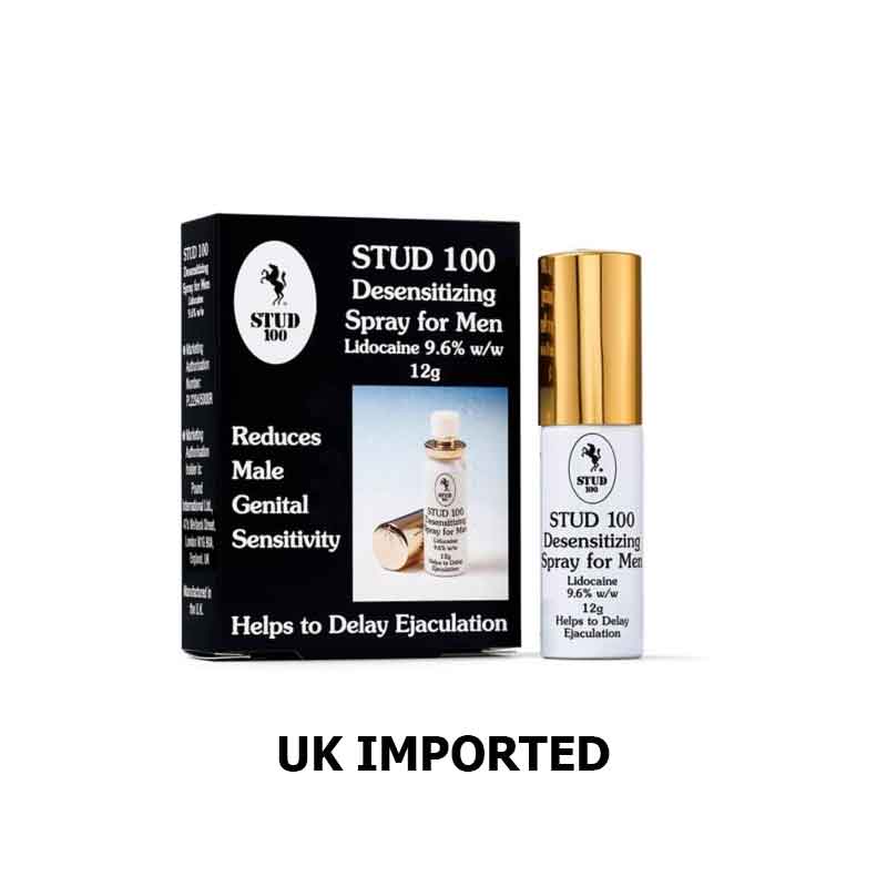 UK Stud 100 Densensitizing Spray for Men Available in Pakistan Medical