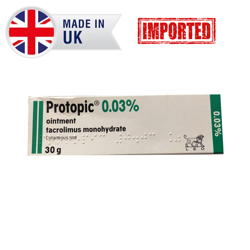 UK Protopic ointment Tacrolimus monohydrate 0.03%– Medical Mart ...