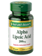 USA Nature's Bounty Alpha Lipoic Acid 200mg 30 Capsules