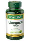 USA Nature's Bounty Cinnamon 1000mg