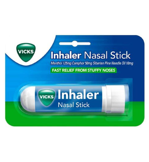 UK Vicks Inhaler Fast Acting Decongestant For Blocked Nose Relief Stick