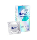 UK Imported Durex Invisible Extra Thin Condoms - 12 Pack