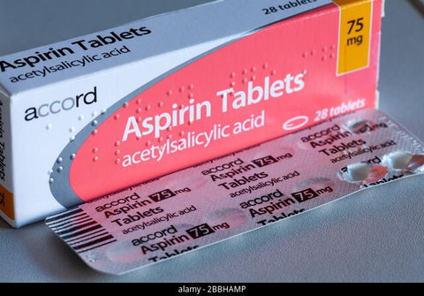 Aspirin Tablets Acetylsalicylic Acid 75mg 28s