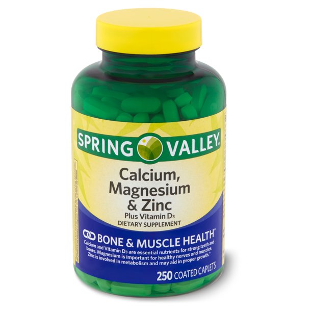 Spring Valley Calcium & Magnesium Citrate with D3 250 CT Medical Mart