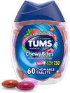 Tums Chewable Bites 60ct Antacid
