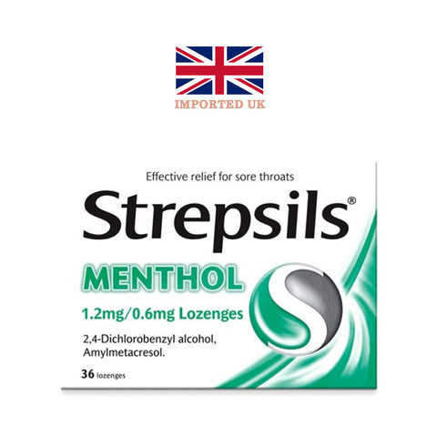 Strepsils UK  Menthol - 36 lozenges