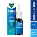 Vicks Sinex Soother Decongestant Nasal Spray For Blocked Nose 15ml