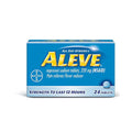Aleve Painkiller / Fever Reducer Tablets, 24 ct
