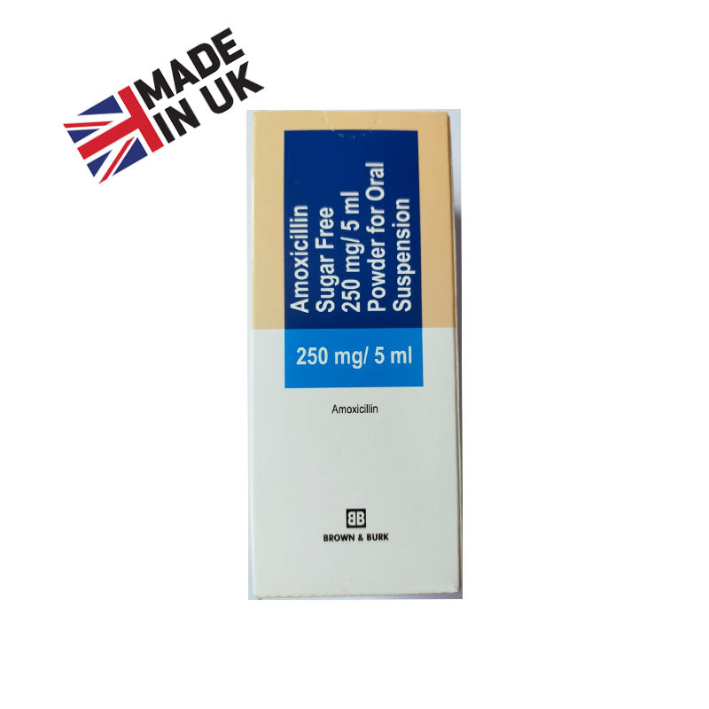 UK Amoxicillin 250mg/5ml Oral Suspension Medical Mart Pharmacy & Smart