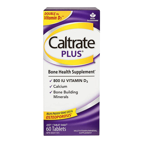 Caltrate Plus 60 Tablets 800iu