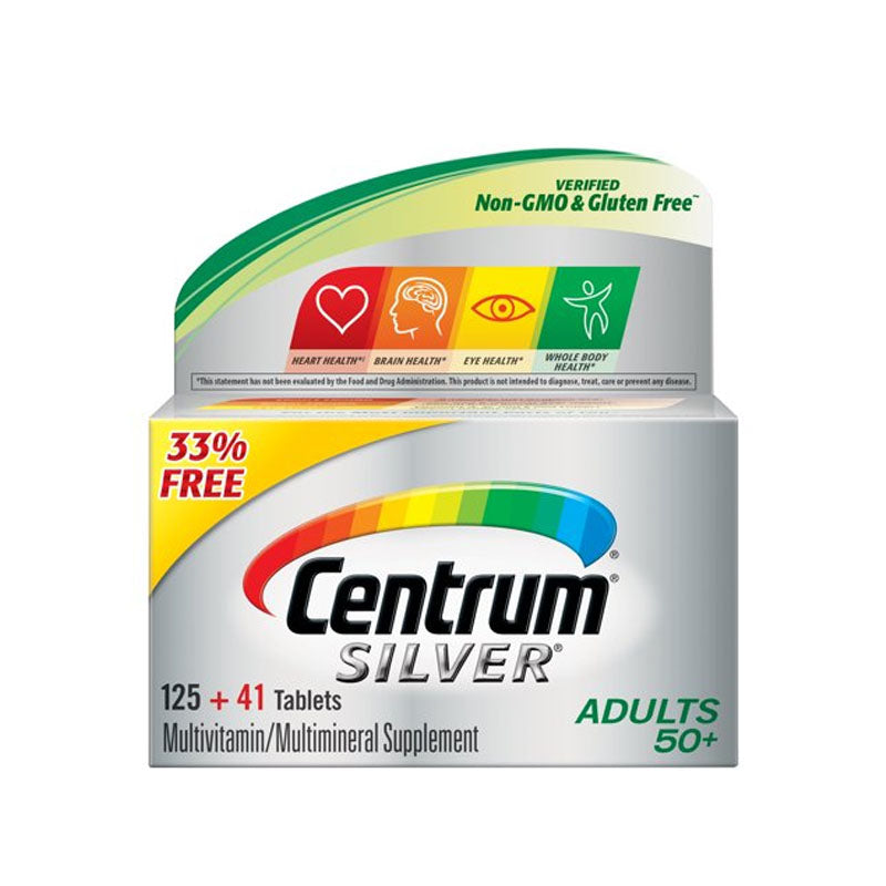 Centrum Silver Adults 50+ 160 Tablets– Medical Mart Pharmacy & Smart Store