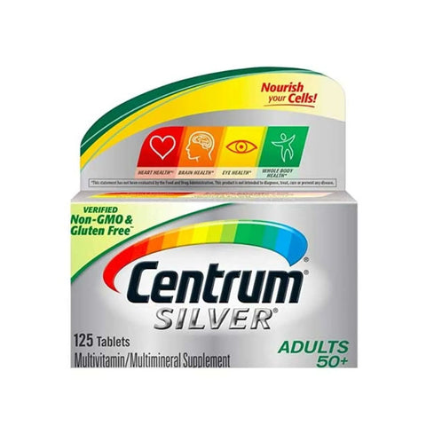 Centrum Silver Adults 50+ 125 Tablets