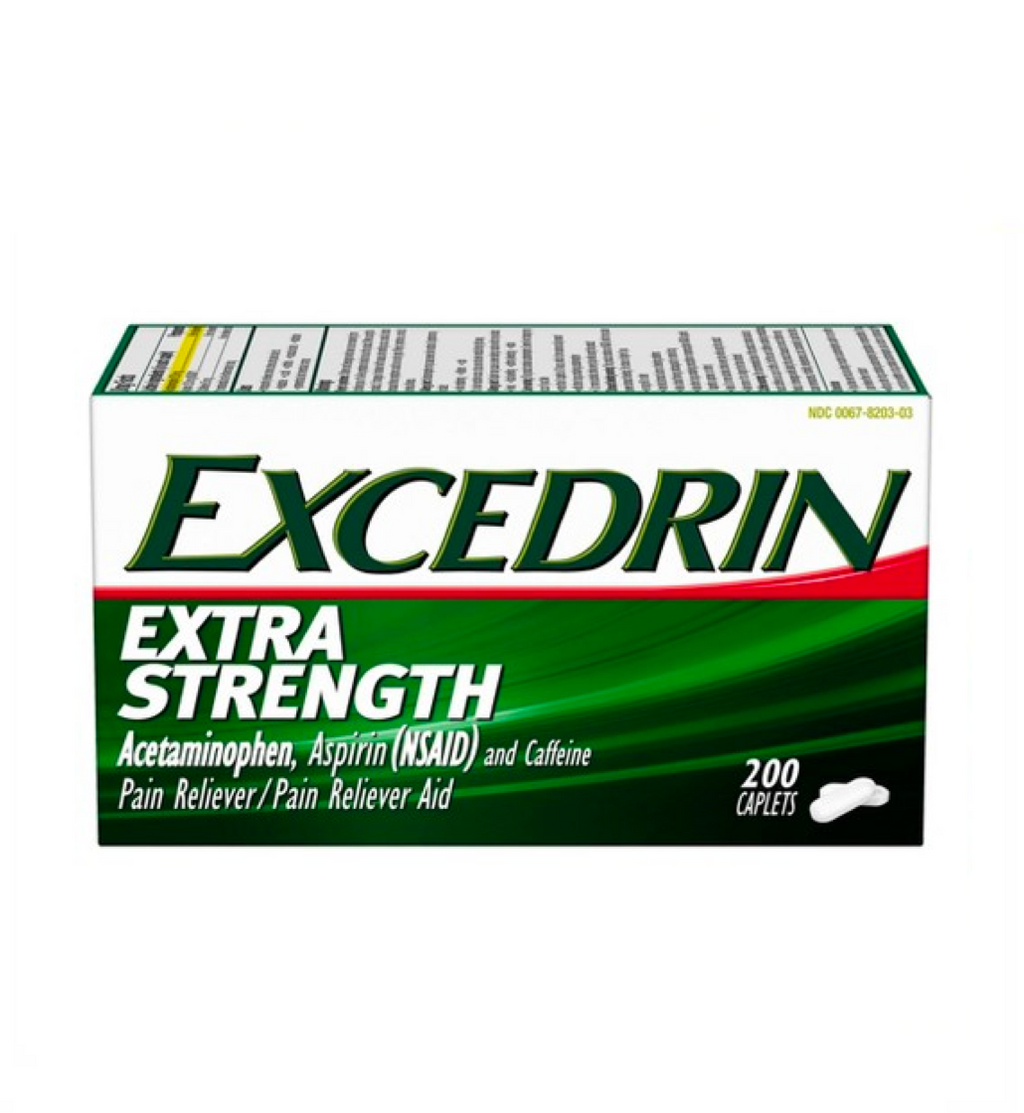 Excedrin Extra Strength Pain Reliever Aid 200 Caplets In Pakistan ...