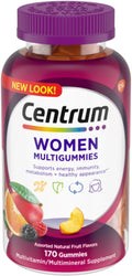 Centrum MultiGummies Women Multivitamin Supplement Gummies, 170 Count
