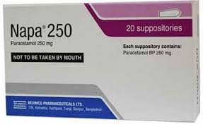 NAPA 250mg Suppositories 20s