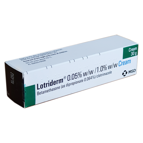 UK lotriderm Eczema 0.05 w/w/1.0 w/w cream