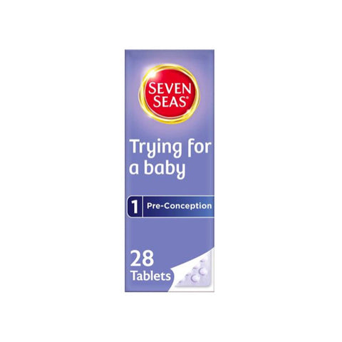 Seven Seas Pregnancy Trying for a Baby Conception Vitamins 28 Tablets