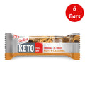 SlimFast Keto Fuel Bar Nutty Caramel 46g - 6 Bars