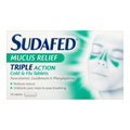 Sudafed Mucus Relief Day & Night 16 Caps