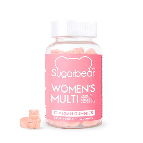 Sugar Bear Hair Women's Multivitamin Gummies 60s